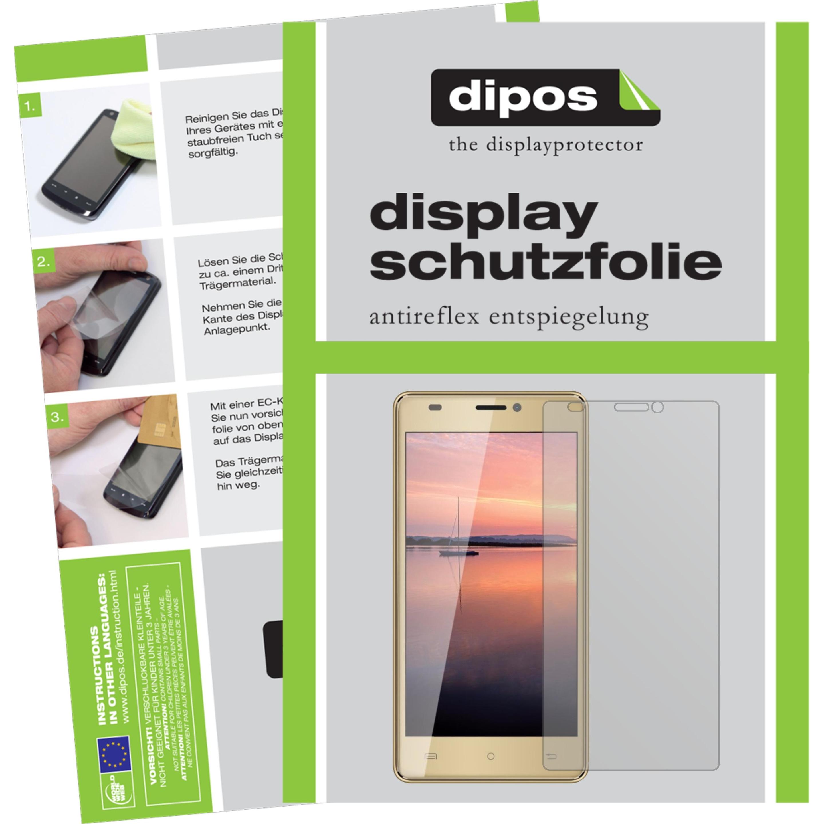 Thumbnail - Dipos Displayschutzfolie Antireflex (6 Stück, Cubot H3), Smartphone Schutzfolie, Transparent