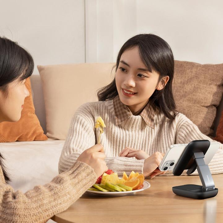 Actual product image Baseus Folding Phone Stand (black)