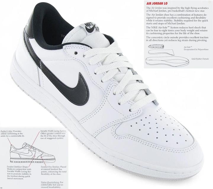 Immagine prodotto Jordan 1 Retro Low '85 Metallic Black (45)