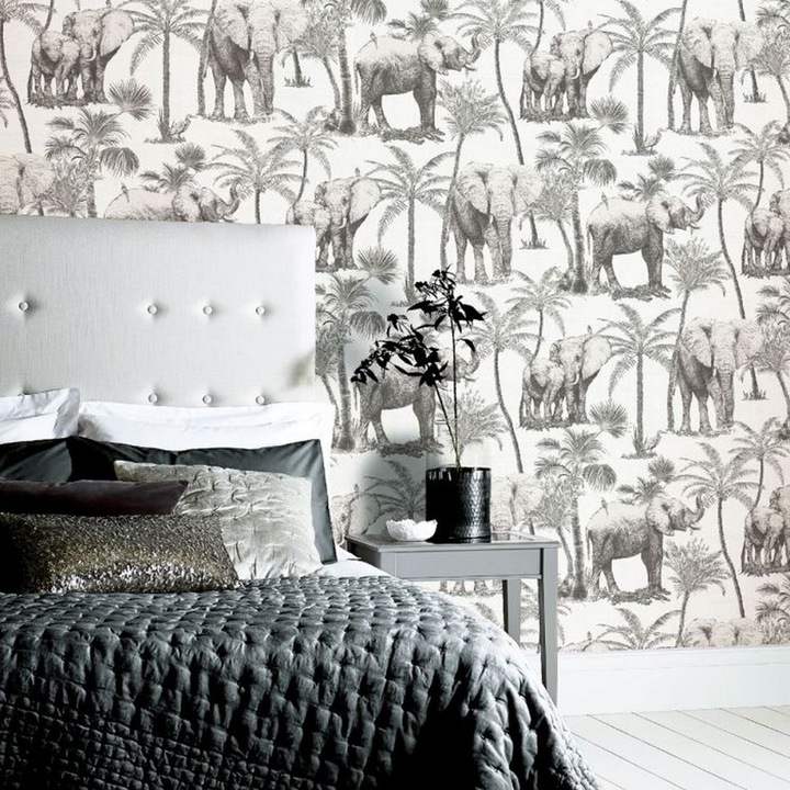 Produktbild Arthouse Tapete Artistick Elephant Grove (53 x 600 cm)