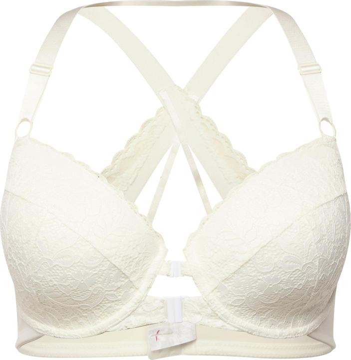 Immagine prodotto Ulla Popken Reggiseno con ferretto, pizzo, coppe morbide, chiusura anteriore e coppa B-E (110 D)