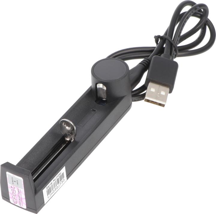Actual product image Efest K1 Slim Battery Charger (1 pcs., Rechargeable battery)