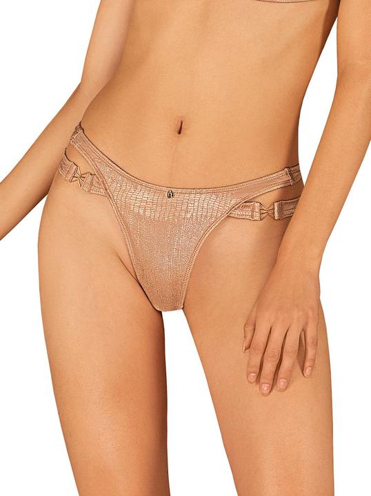 Actual product image Obsessive Filipines Bikini Thong - Gold (S)