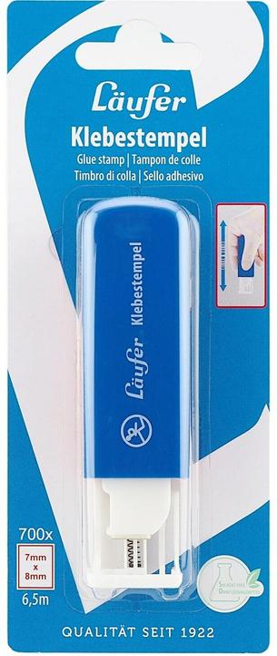 Actual product image Läufer Adhesive stamp 1 piece, blue, red, white