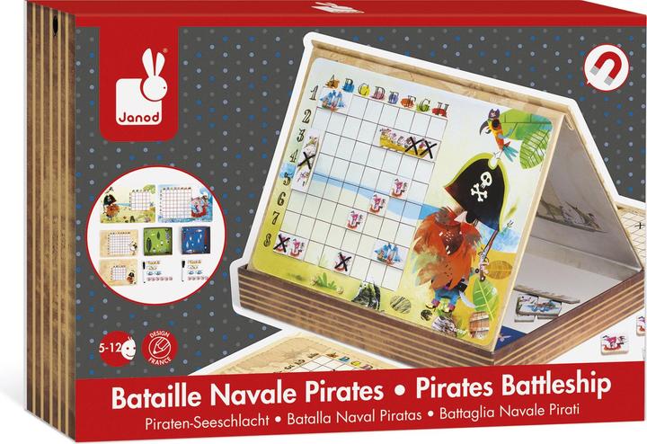 Image du produit Janod Les pirates de la bataille navale (Français)