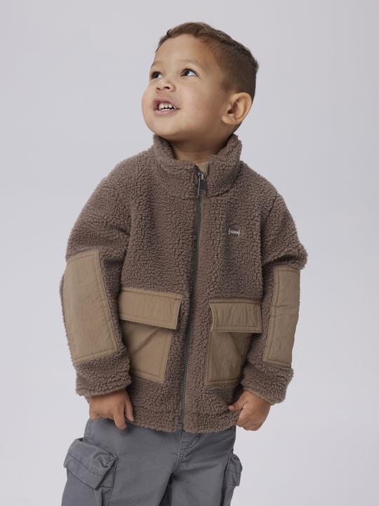 Actual product image Name it Kontrast Teddyjacke (110)