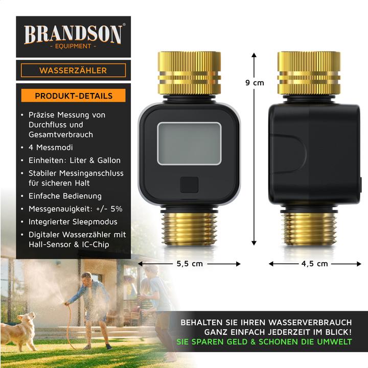 Produktbild Brandson Wasserzähle (Bewässerungscomputer)