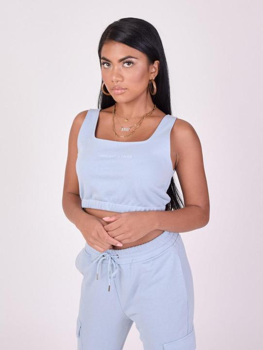 Actual product image Project X Paris 's basic wide strap crop top (M)