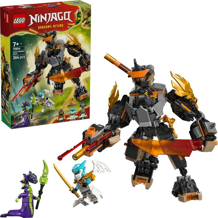 Produktbild LEGO Coles Action-Mech und Drachen-Zane (71854, LEGO Ninjago)