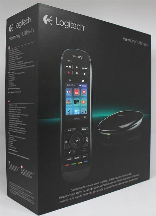Image du produit Logitech Harmony Ultimate (Télécommande universelle, Infrarouge)