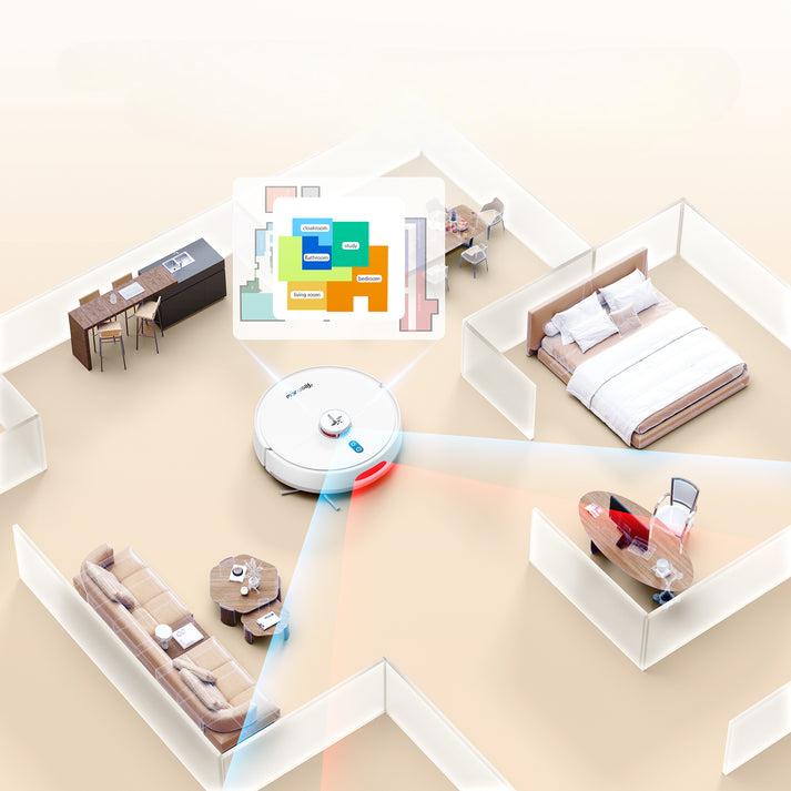 Produktbild Teendow D20 S Max Plus (6000 Pa, Wischtuch)