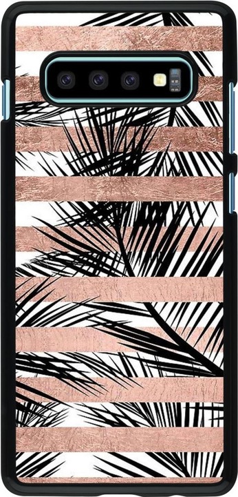 Image du produit PhoneLook Coque Palm trees gold stripes (Samsung Galaxy S10+)