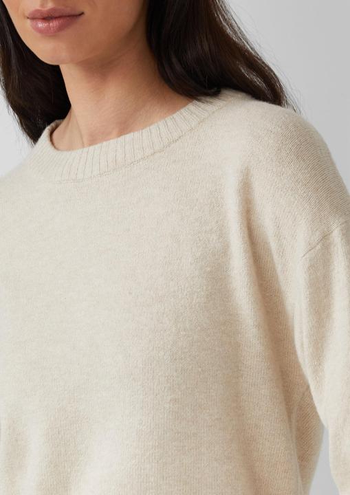 Produktbild s.Oliver Strickpullover Weicher Strickpullover mit Ärmelaufschlag (38)