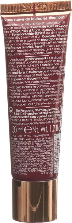 Actual product image Garancia Bal Masque Apais / Nourr (50 ml)