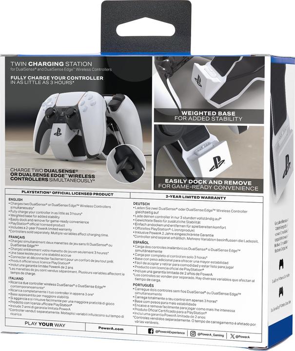 Immagine prodotto PowerA Stazione di ricarica doppia (PS5)