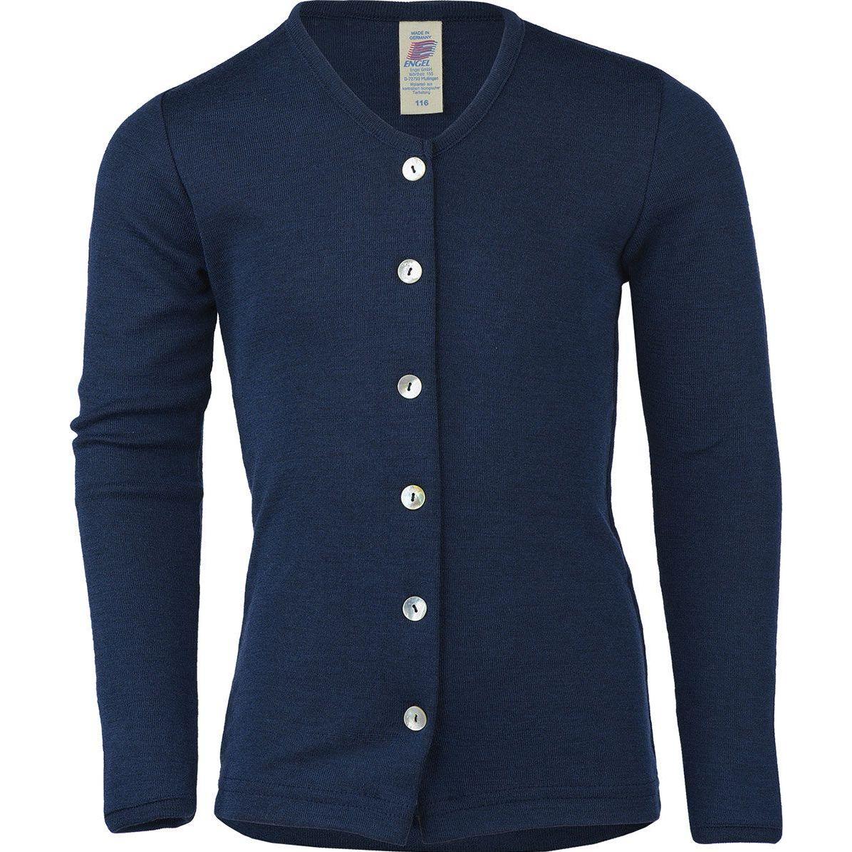 Engel Natur, Unisex, Jacke, Cardigan (92), Blau, 92