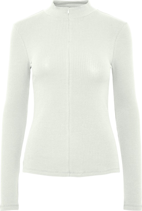 Pieces Pckitte Zip Ls T-Neck Top Noos Bc