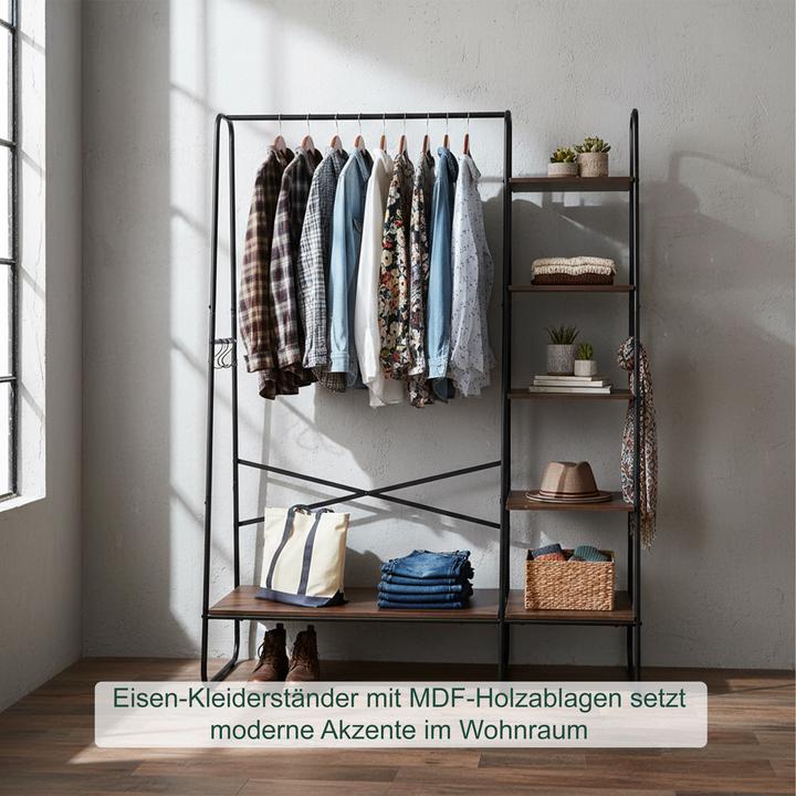 Actual product image Relaxdays coat rack