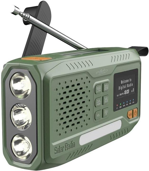 Actual product image Infactory Notfallradio SOL-1550 (DAB+, FM, Bluetooth)