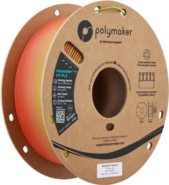 Produktbild Polymaker HT-PLA Gradient (PLA, 1.75 mm, 1000 g)