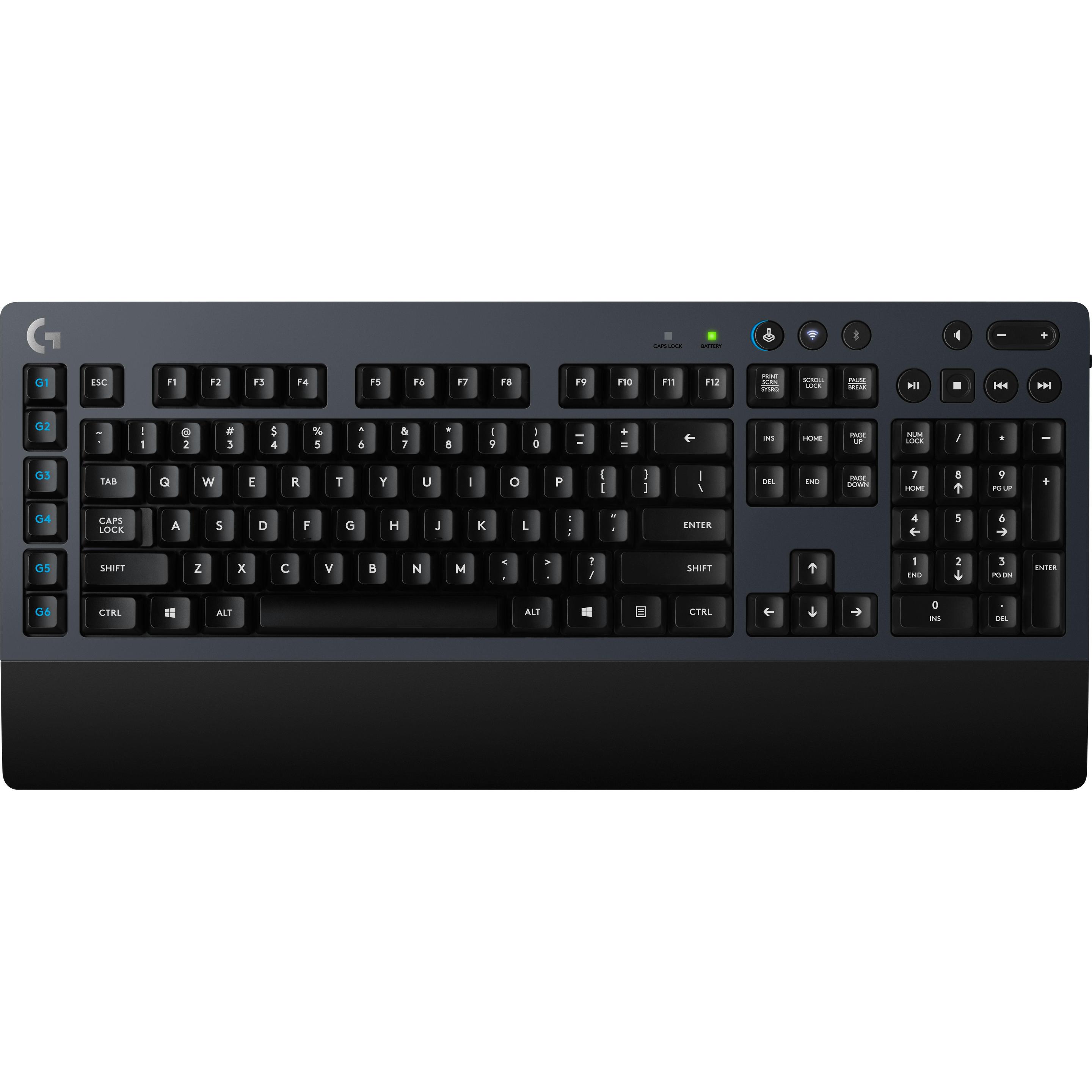 Thumbnail - Logitech G G613 (Eng. Int., Kabellos), Tastatur, Schwarz