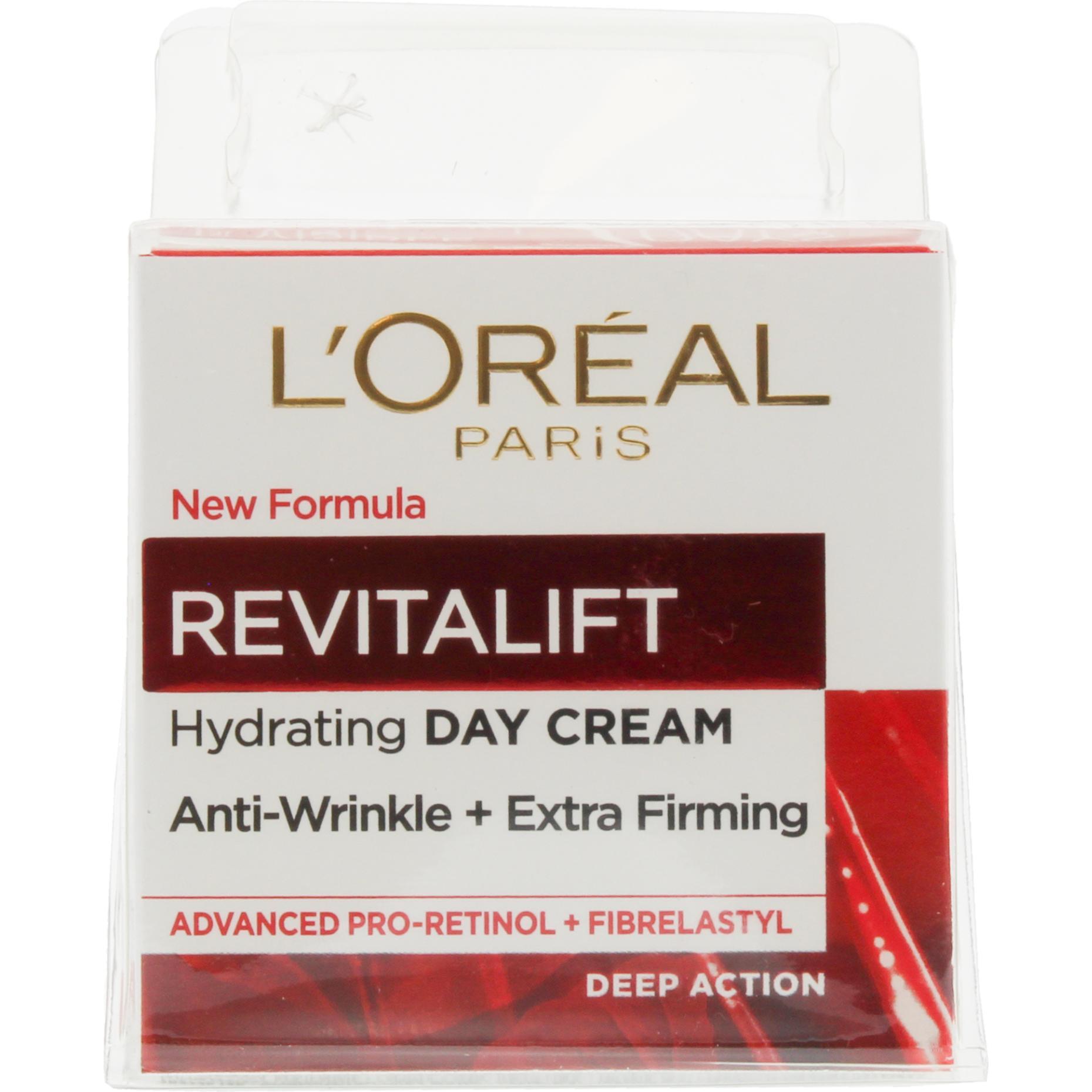L'oréal Paris , Gesichtscreme, L'oreal - Revitalift Day Cream With Elastin (50 Ml, Tagescreme)