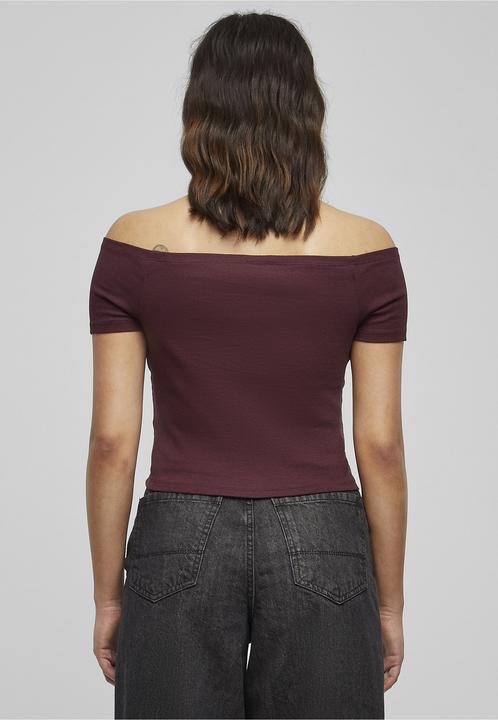 Produktbild Urban Classics Ladies Off Shoulder Rib Tee (M)