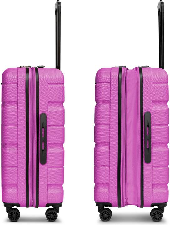 Immagine prodotto Franky Munich 4.0 4-Rollen Trolley M 66 cm mit Dehnfalte (74 l)