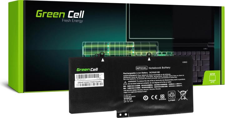 Immagine prodotto GreenCell HP102 (3 cubicoli, 3400 mAh)