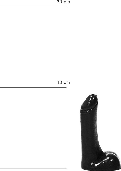 Immagine prodotto All Black Dildo realistico
