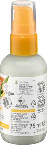 Actual product image dm alverde Nutri-Care hair serum