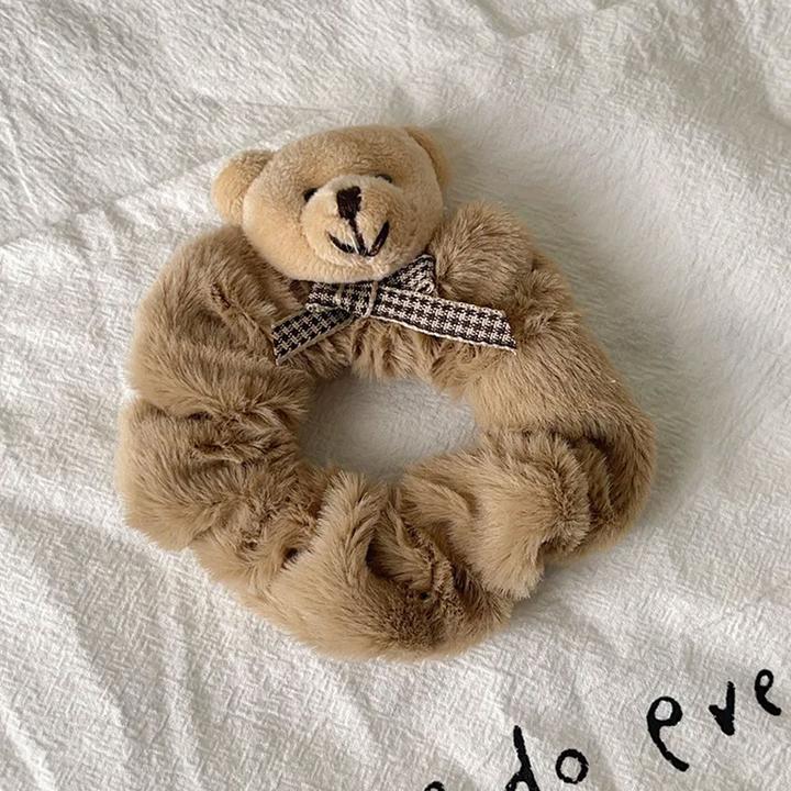Immagine prodotto Avizar Scrunchie Kleiner Plüschbär Nellie (Elastico per capelli)