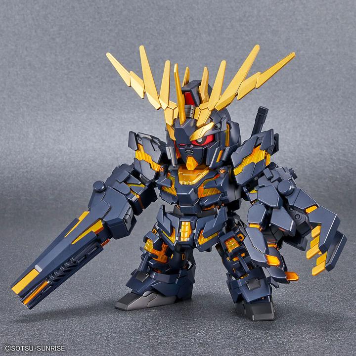 Actual product image Bandai SD GUNDAM -Cross Silhouette Unicorn 02 Banshee & Norn Parts -Model Kit