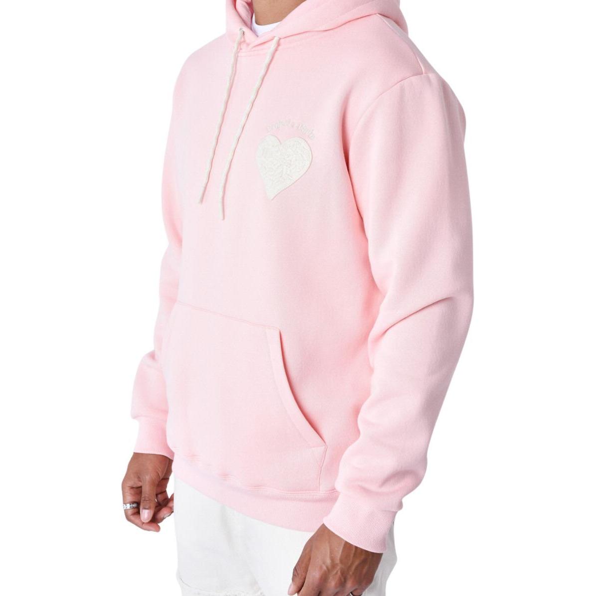 Project X Paris, Herren, Pullover, Kapuzenpullover mit Herzmotiv, Schwarz, (XXL)