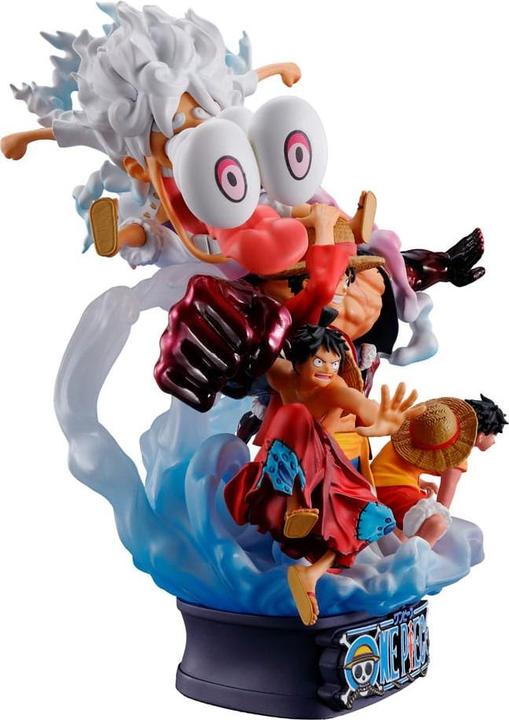 Produktbild Megahouse One Piece Petitrama DX PVC Mini-Statue Logbox Re Birth Luffy Special Vol. 02 15 cm