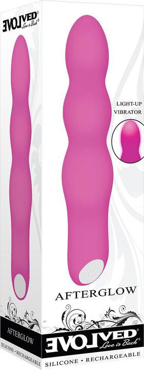 Produktbild Evolved Love Is Back - Afterglow - Silicone Rechargeable Light-Up Vibrator - Pink