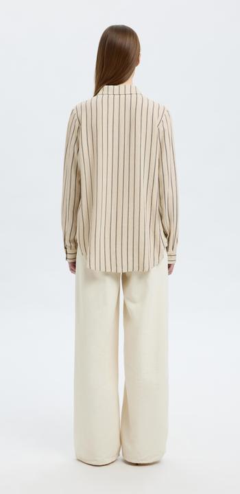 Produktbild Selected Streifen Langarmhemd (36)