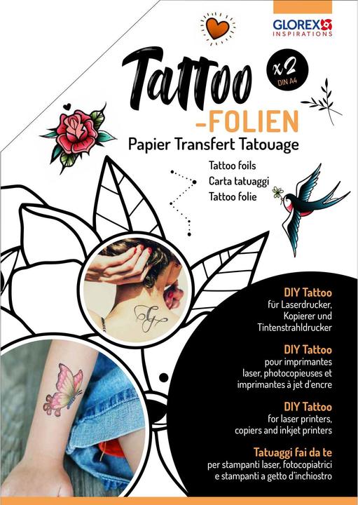 Glorex Tattoo film A4, 2 pcs.