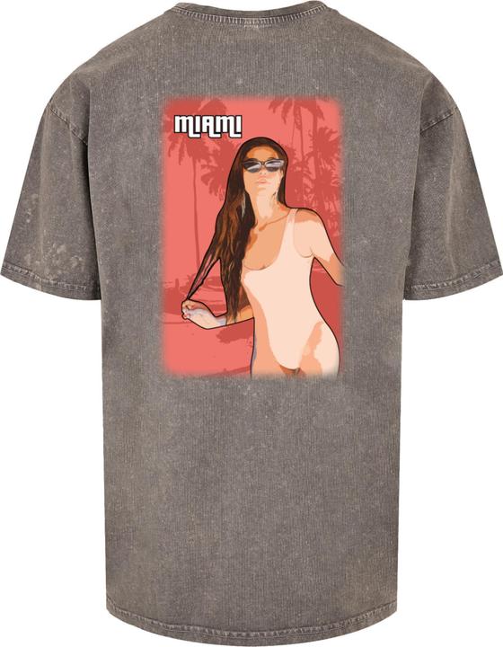 Produktbild Merchcode Grand Miami Acid Washed Heavy Oversize Tee - 116977 (M)
