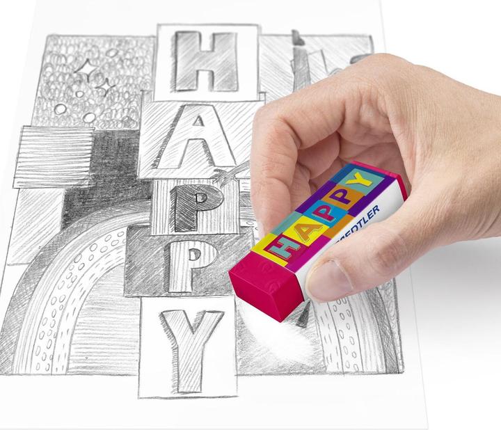 Productafbeelding Staedtler Gum Happy 2 stuks