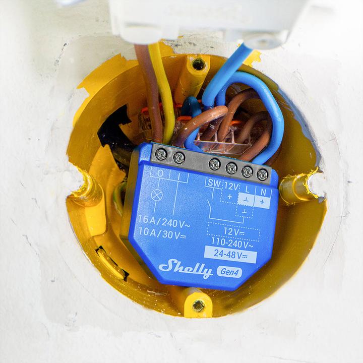 Produktbild Shelly 1 Gen4 (Schaltaktor)