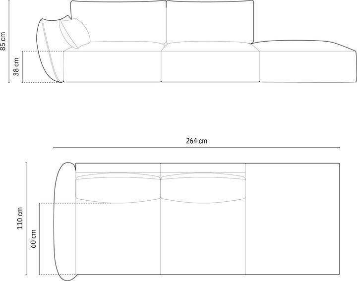 Actual product image Micadoni Kaelle (4-seater)