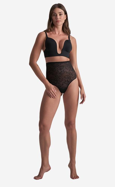 Actual product image Bye Bra Shapingslip Lacy High Waist Shaping Thong (XL, Single pack)