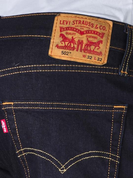 Produktbild Levis 502 Jeans Tapered Fit dark hollow (W33/L32)