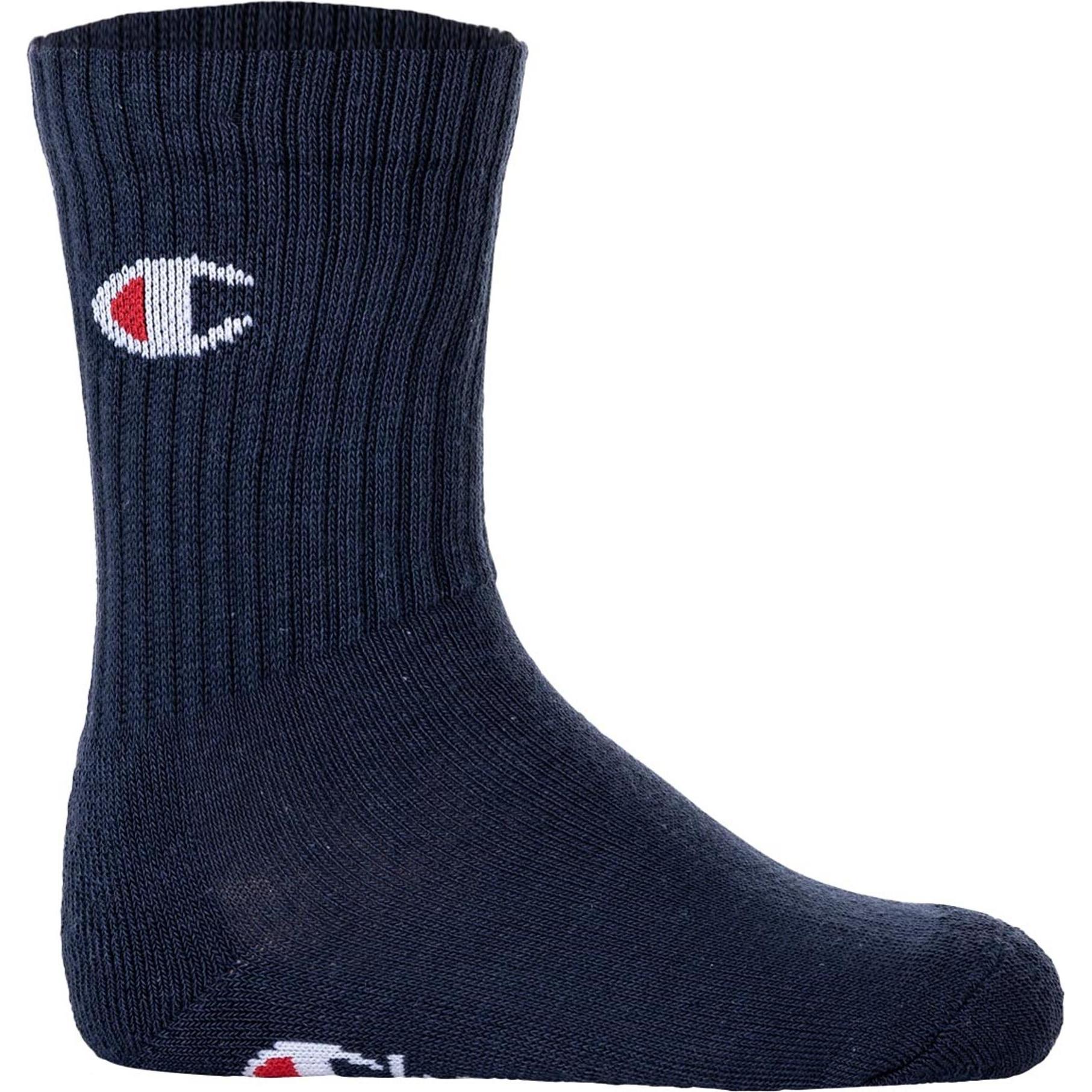 Thumbnail - Champion, Herren, Socken, Crew Basic, Mehrfarbig, (6er Pack, 31 - 34)