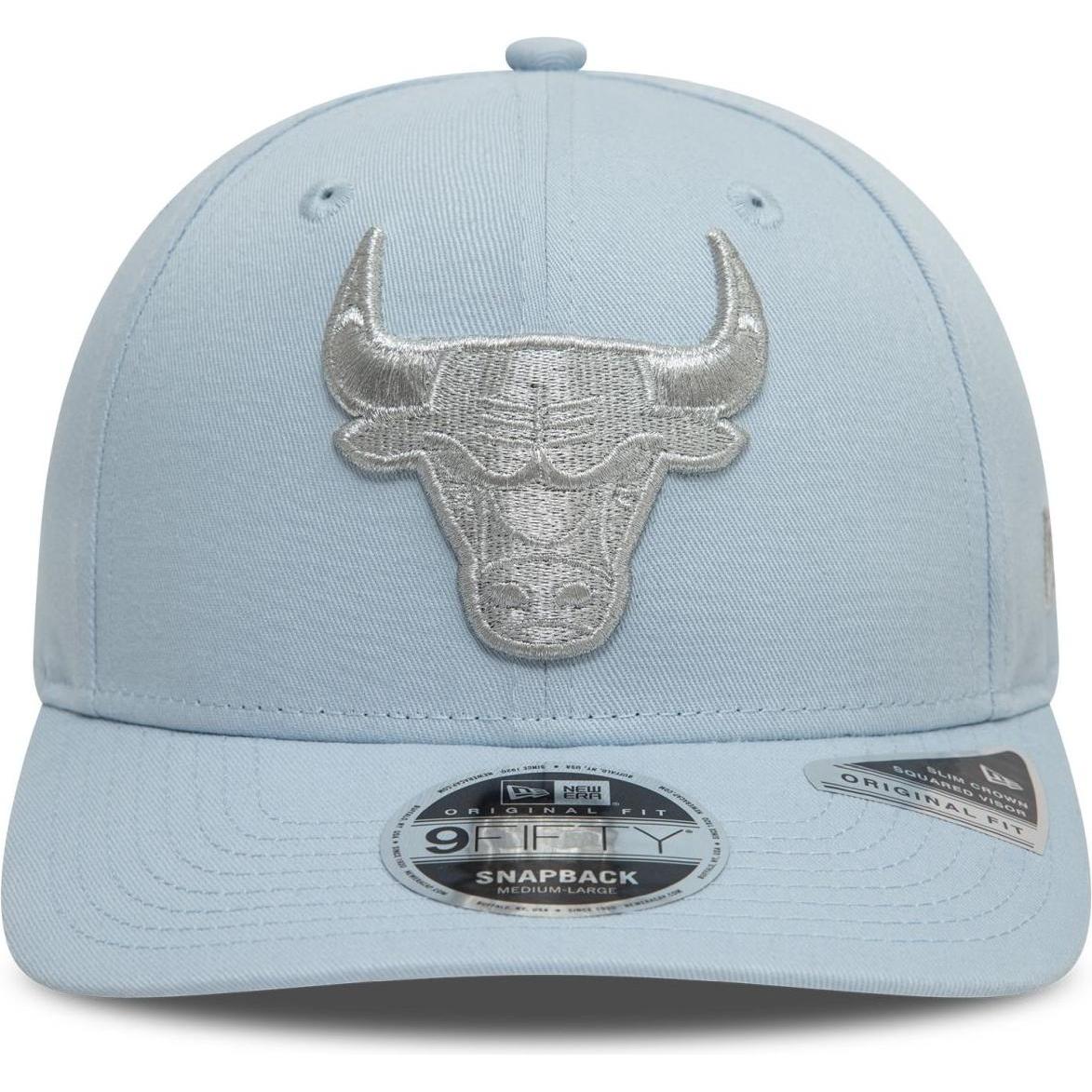 Thumbnail - New Era, Herren, Cap, 9Fifty Original Snapback Cap Chicago Bulls - S/M, Blau, (M)