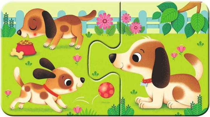 Actual product image Ravensburger Animals and their little ones puzzle (18 pieces)