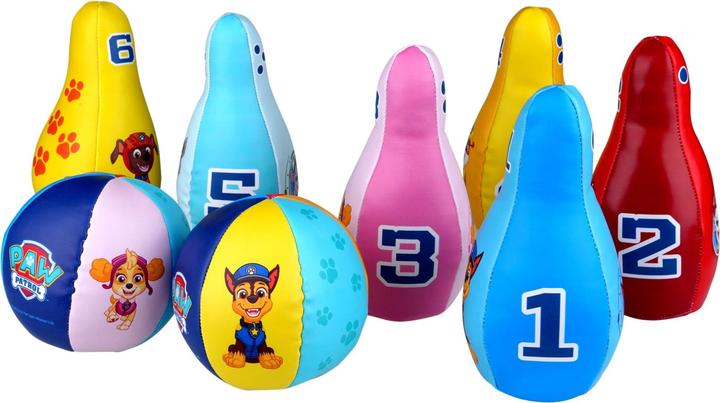 Productafbeelding Barbo Toys Paw Patrol Zachte Bowling Set