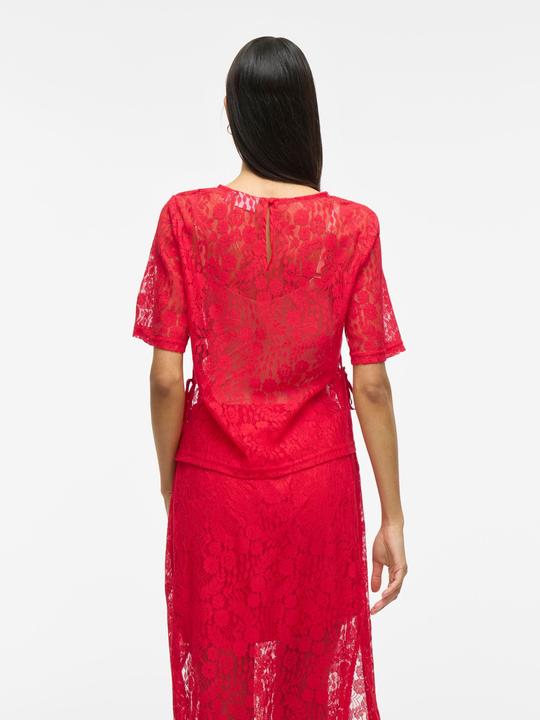 Immagine prodotto Vila VIHILDE Spitzen Oberteil mit kurzen Ärmeln (38)