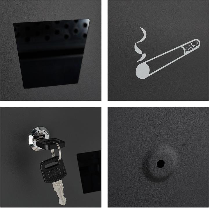 Actual product image Relaxdays Wall ashtrays